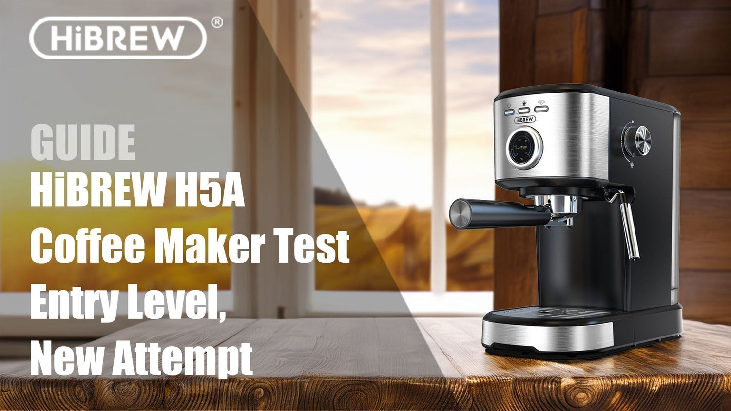 HiBREW H5A Coffee Maker Test: Entry Level, New Attempt