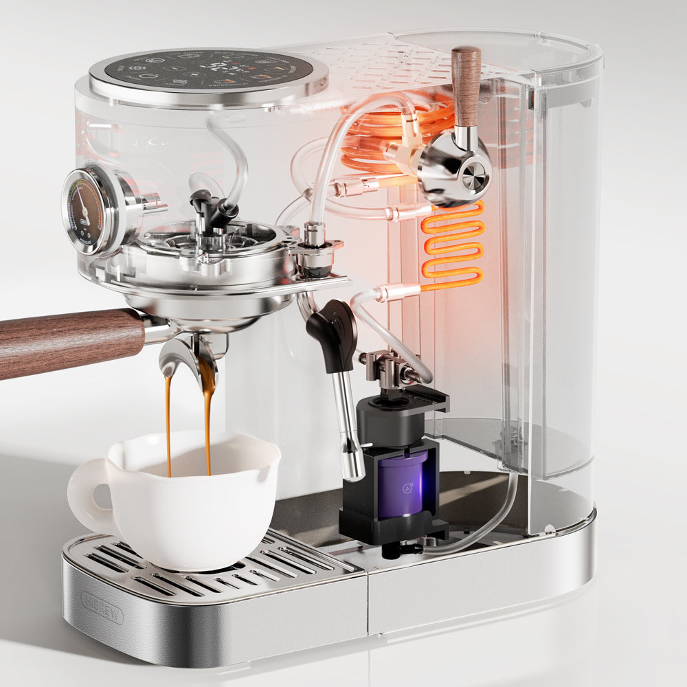 HiBREW Dual Boiler Espresso Machine with Intuitive Touchscreen H13