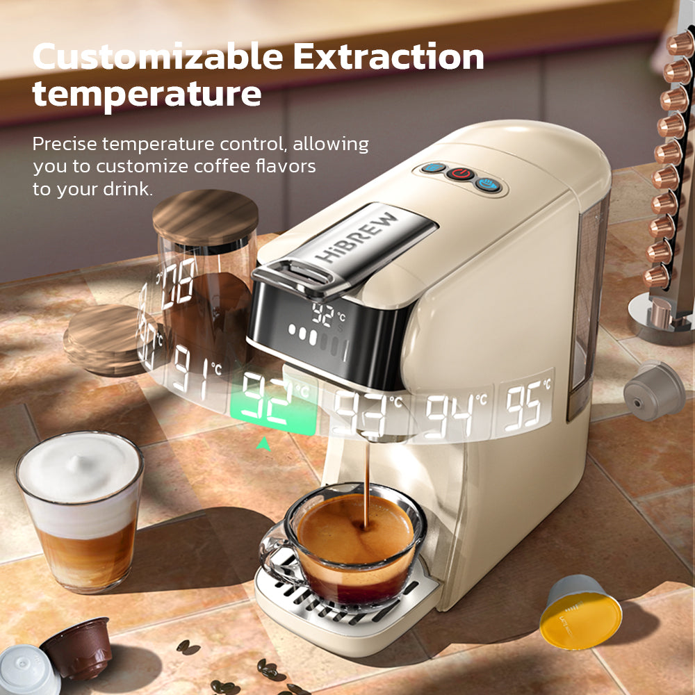 آلة صنع قهوة كبسولة 6 في 1 من HiBREW H1B