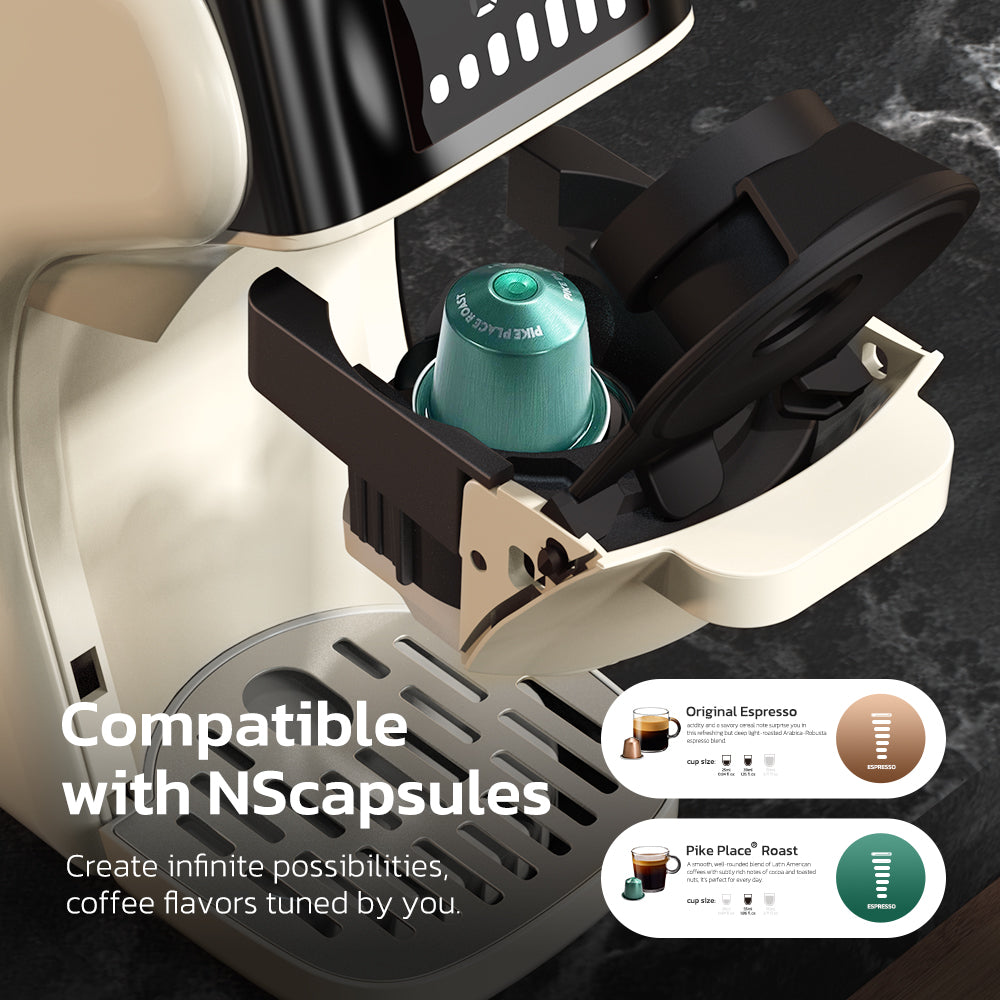 آلة صنع قهوة كبسولة 6 في 1 من HiBREW H1B