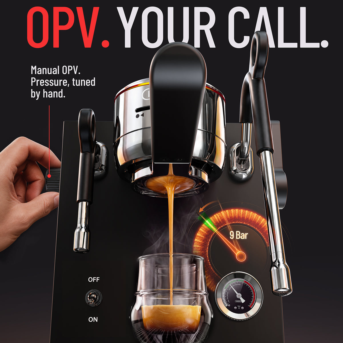 HiBREW H21 Plus Espresso Machine Professional Coffee Experience at Home