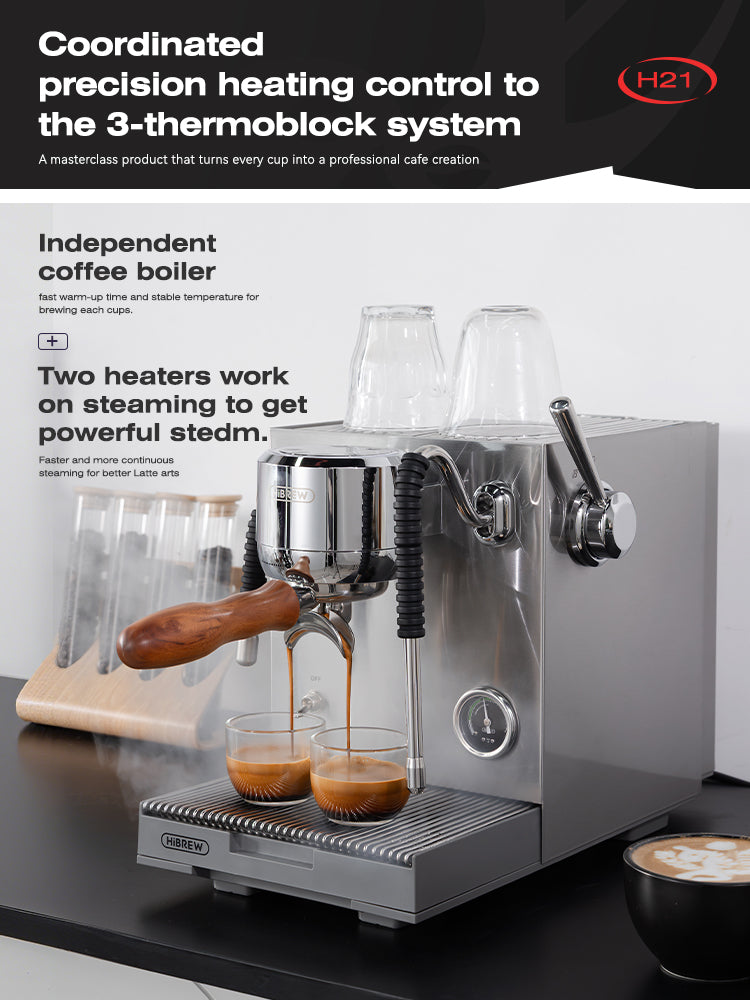 HiBREW H21 Espresso Machine – Professional Coffee Experience at Home