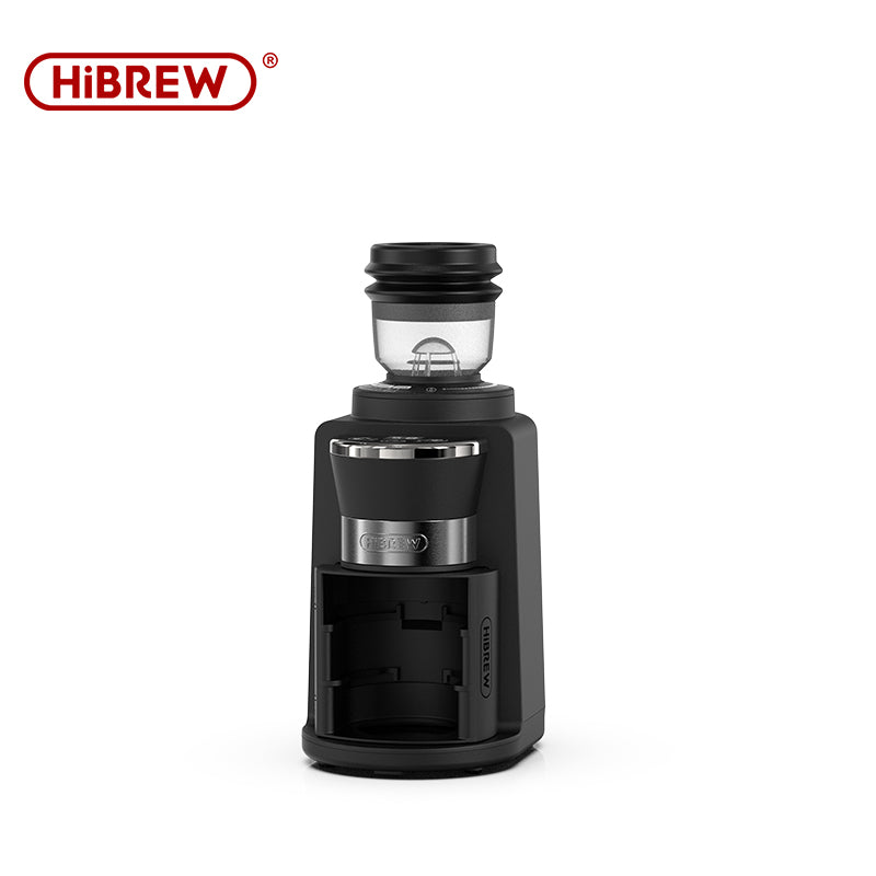 HiBREW Automatic Burr Mill Electric Coffee Grinder with 31 Gears Visual Bean Storage G3A