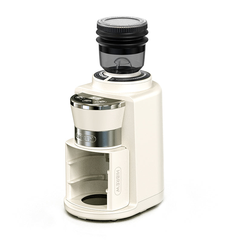 HiBREW Automatic Burr Mill Electric Coffee Grinder with 31 Gears Visual Bean Storage G3A