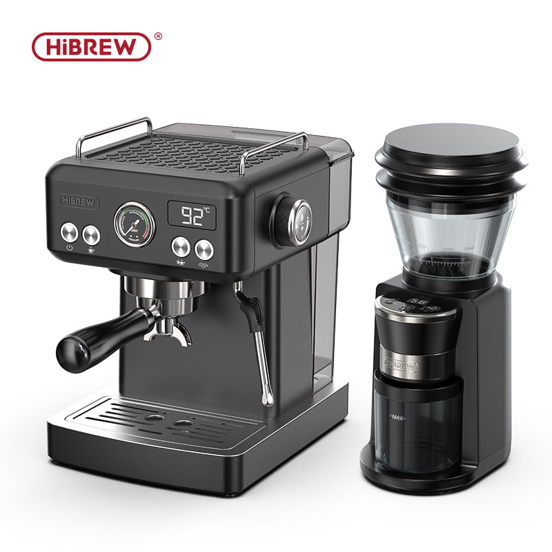 HiBREW Semi Automatic Espresso Coffee Machine Temperature Adjustable H10A
