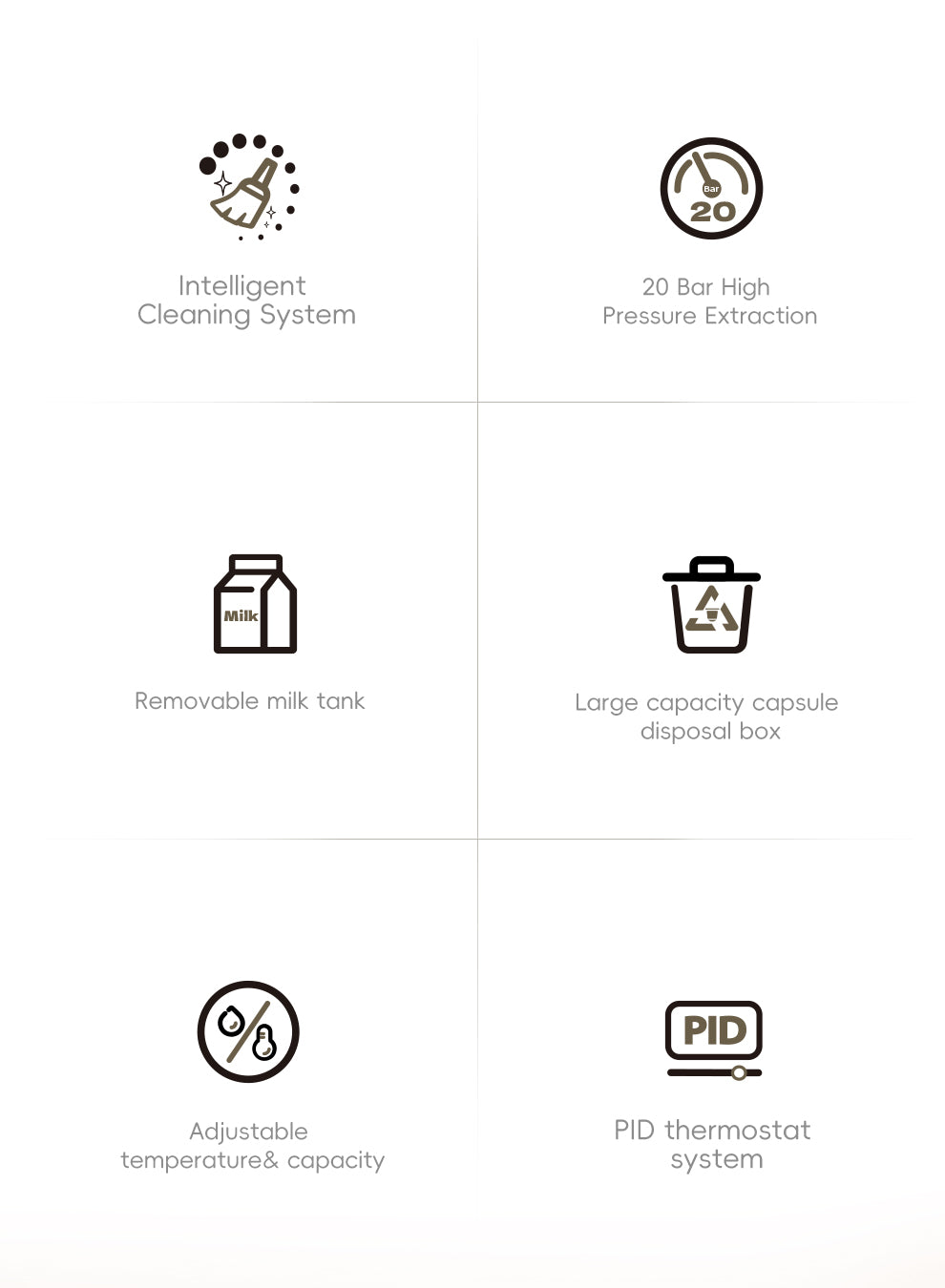 HiBREW Nes Kapsel-Kaffeemaschine H15