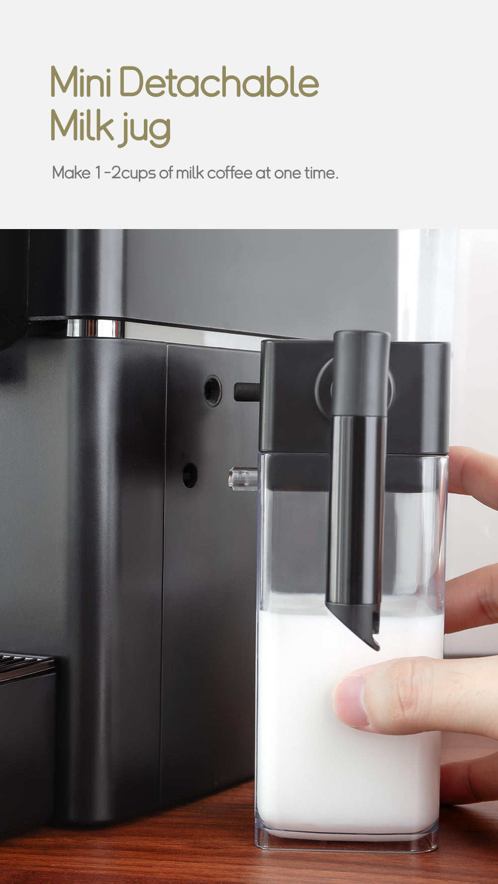 HiBREW Nes Kapsel-Kaffeemaschine H15