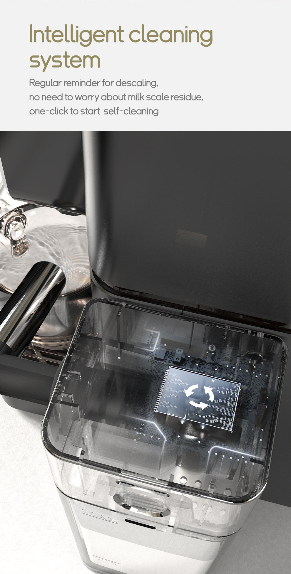 HiBREW Nes Kapsel-Kaffeemaschine H15