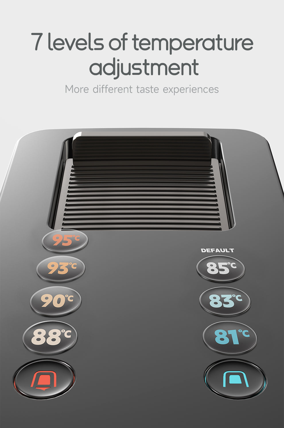 HiBREW Nes Kapsel-Kaffeemaschine H15