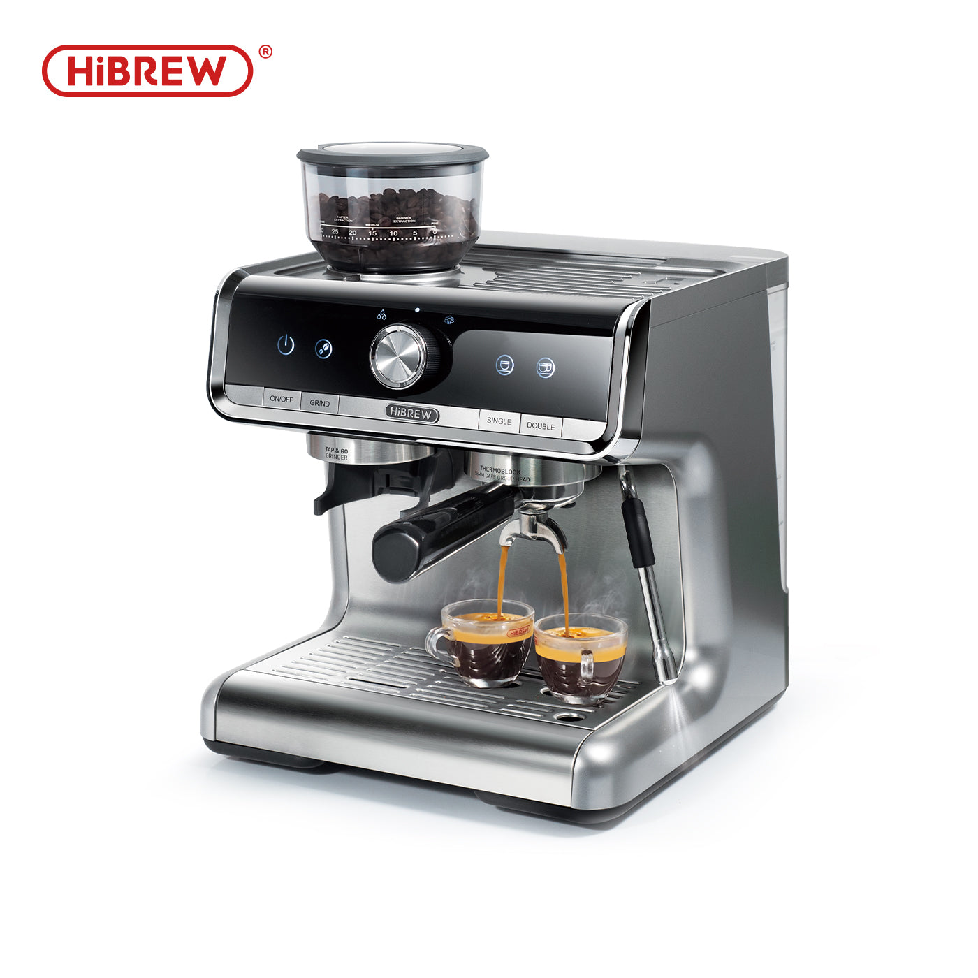 HiBREW Barista Pro 20Bar Coffee Machine with Full Kit H7