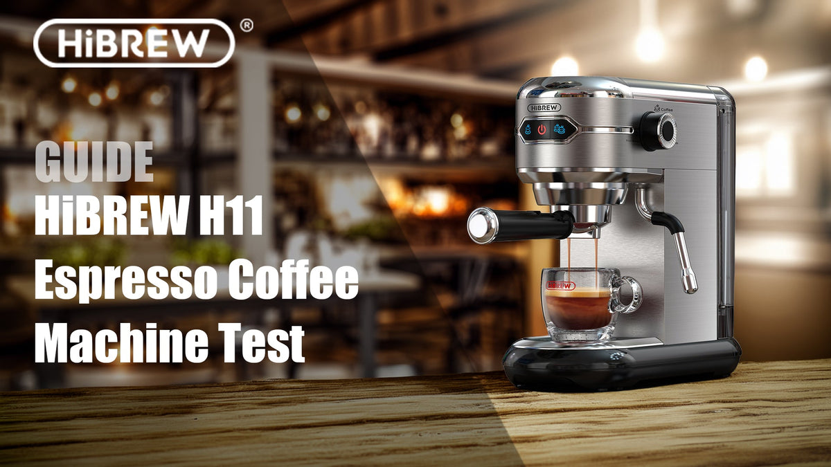 HiBREW H11 Espresso Coffee Machine Test: When Matter Is Lost and Not T