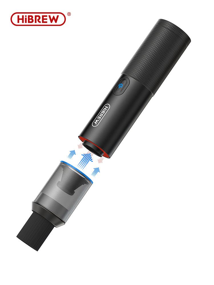 HiBREW Mini Vacuum Cleaner V1 Premium Version Brushless Motor & Magnetic Charging