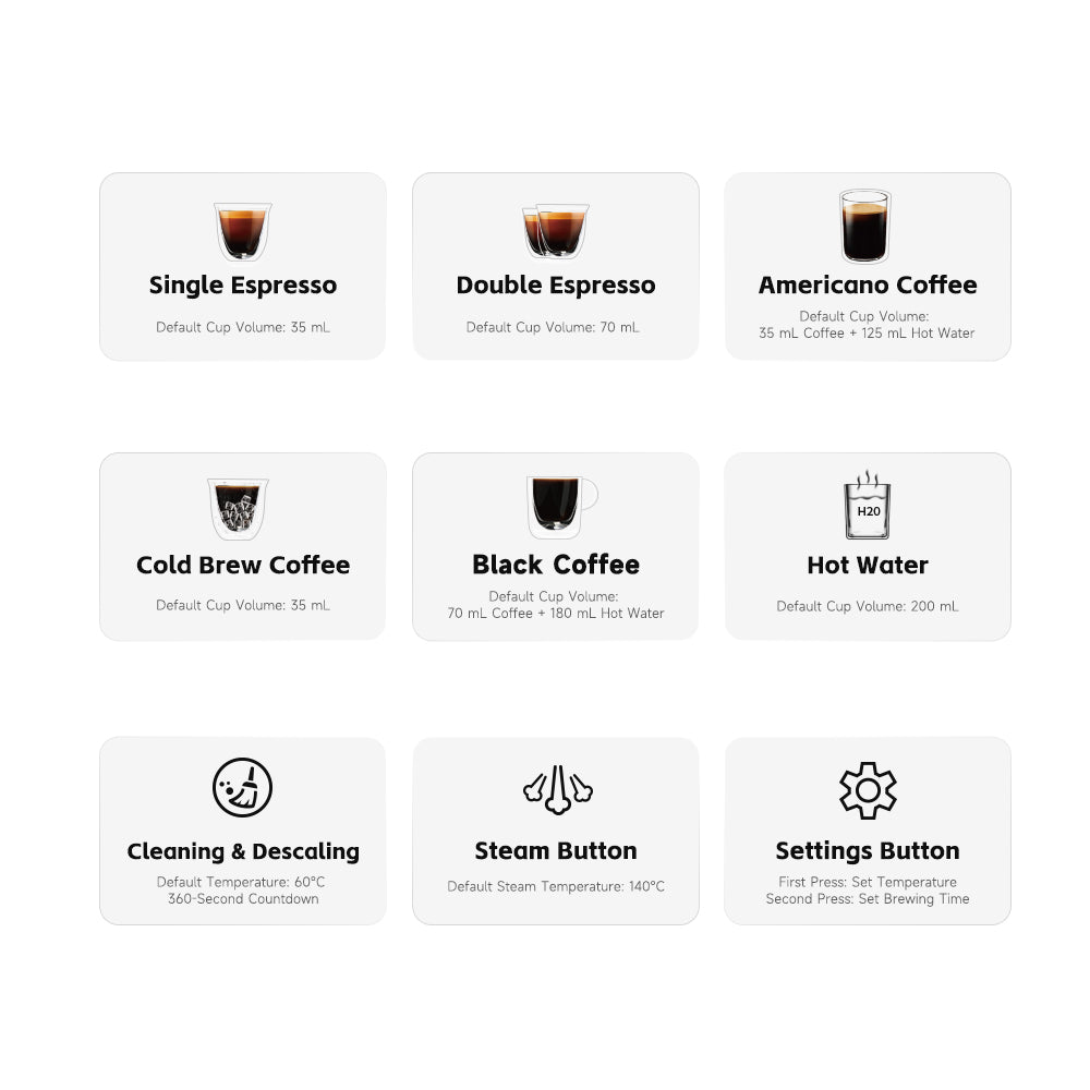 HiBREW Dual Boiler Espresso Machine with Intuitive Touchscreen H13