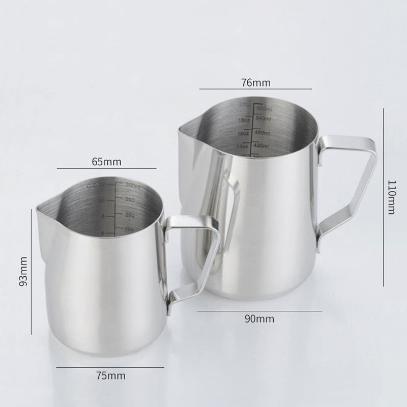 HiBREW 350ml & 450ml Milk Pitcher