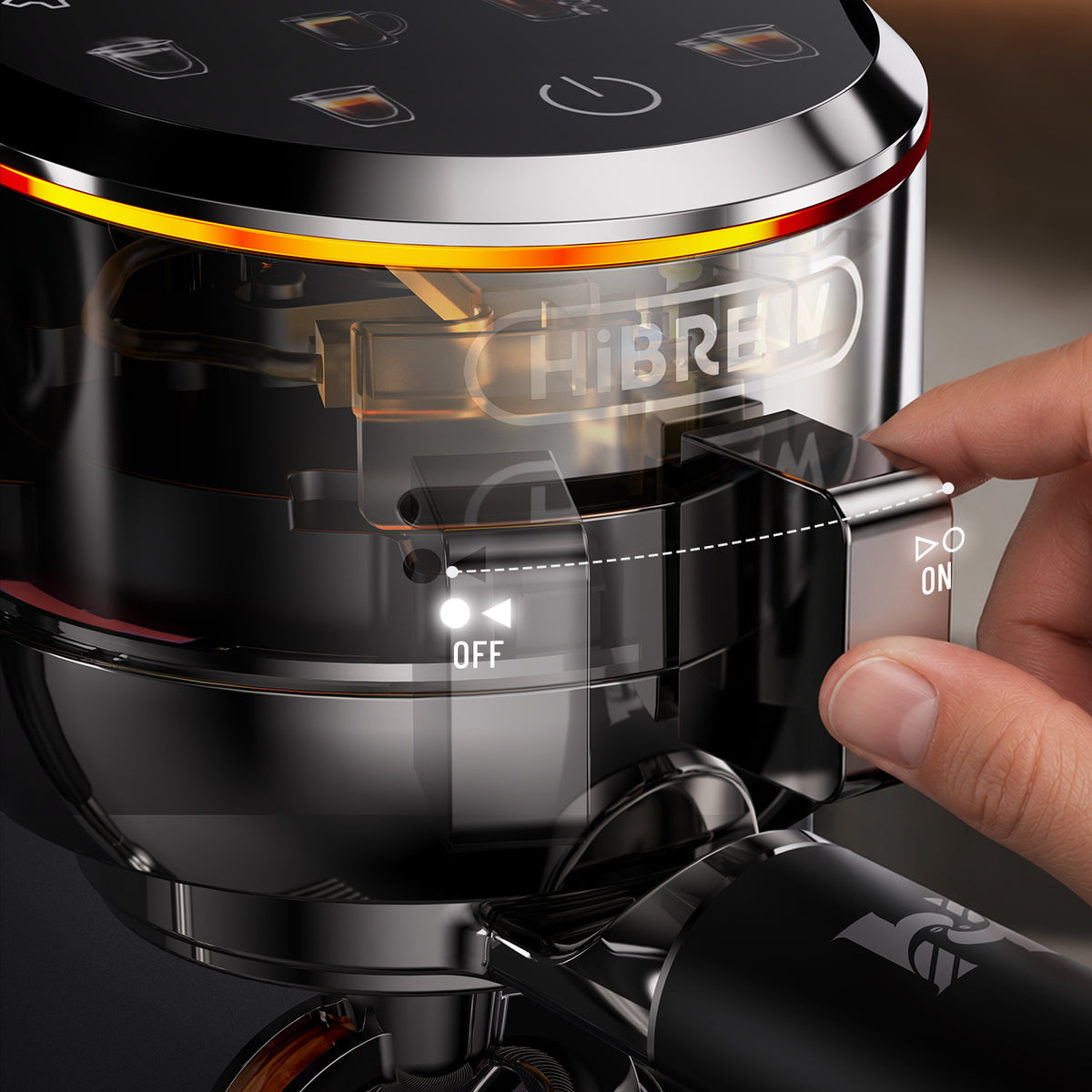 HiBREW H21 Plus Espresso Machine Professional Coffee Experience at Home