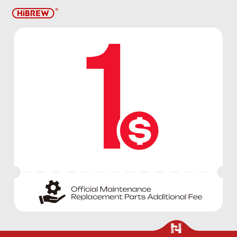 Official Maintenance Replacement Parts Additional Fee