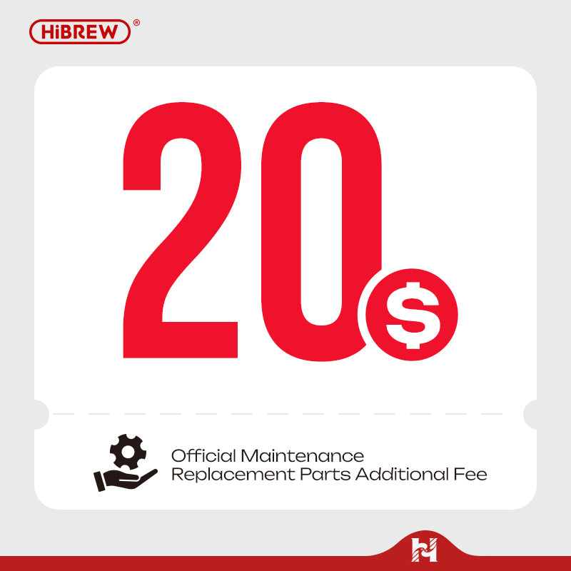 Official Maintenance Replacement Parts Additional Fee