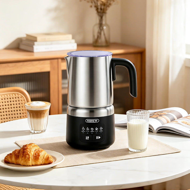 HiBREW M4A 5-in-1 Automatic Milk Frother & Warmer (600W)