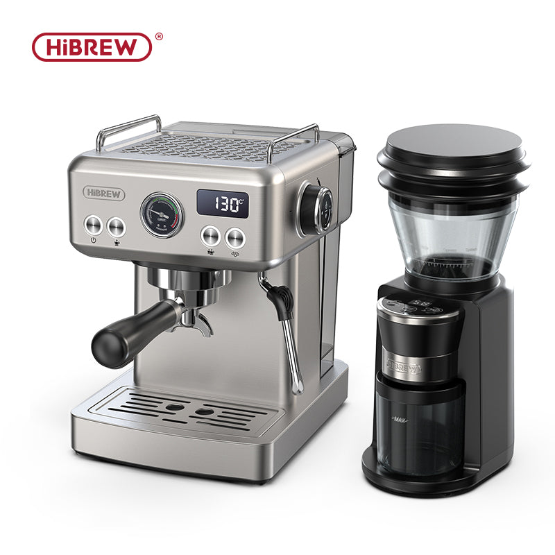 HiBREW  Semi Automatic Espresso Coffee Machine Temperature Adjustable H10A