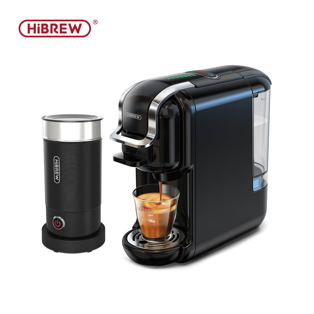 HiBREW 5 in 1 Multiple Capsule Coffee Machine  20Bar H2B