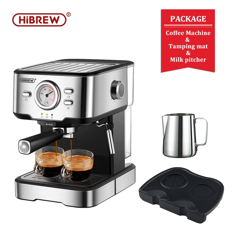 HiBREW Halbautomatische Kaffeemaschine H5 